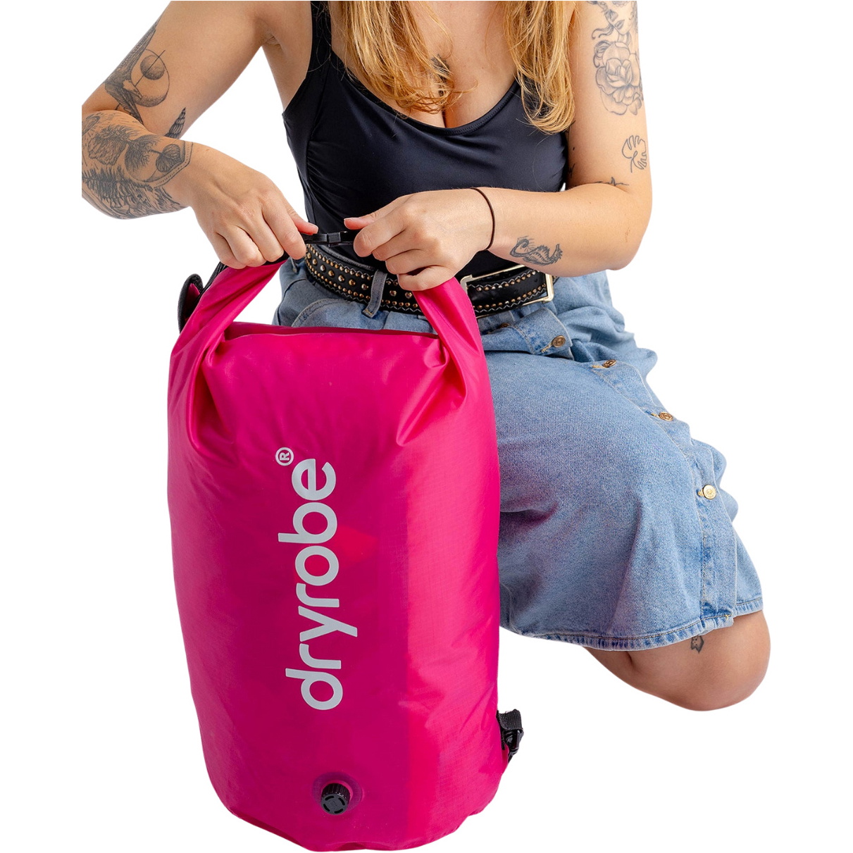 2026 Dryrobe Compression Bag COMPRESSIONBAG - Pink